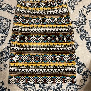 Lularoe Cassie pencil skirt Large